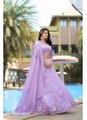 Lavender Pure Organza Lehenga Choli | Occasion Vol-12 5052