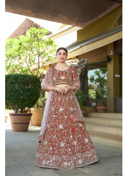 Occasion Vol-13 5053 to 5056 By Anantesh Semi-Stitched Bridal Lehenga Choli