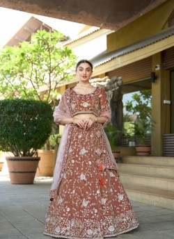 Occasion Vol-13 5053 to 5056 By Anantesh Semi-Stitched Bridal Lehenga Choli