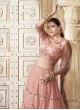 Dark Peach Net Leheng  Diamond & Thread Work | OCCASIONS VOL-09 5031