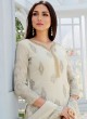 Beige Georgette Embroidered Garara Suits For Bridesmaids Saleha 497 By Bela Fashion SC/015265