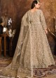 1902 Cream Net Embroidered Semi-Stitched Anarkali Suit 1902 Cream Net Embroidered Semi-Stitched Anarkali Suit