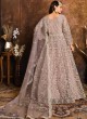 1903 Purple Net Embroidered Semi-Stitched Anarkali Suit 1903 Purple Net Embroidered Semi-Stitched Anarkali Suit