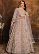 1903 Purple Net Embroidered Semi-Stitched Anarkali Suit 1903 Purple Net Embroidered Semi-Stitched Anarkali Suit