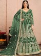 3001 Green Net Embroidered Semi-Stitched Anarkali Suit 3001 Green Net Embroidered Semi-Stitched Anarkali Suit