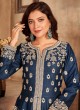 3303 Navy Blue Art Silk Embroidered Semi-Stitched Anarkali Suit 3303 Navy Blue Art Silk Embroidered Semi-Stitched Anarkali Suit