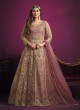 5601 Pink Net Embroidered Semi-Stitched Anarkali Suit 5601 Pink Net Embroidered Semi-Stitched Anarkali Suit