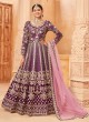 5702 Wine Art Silk Embroidered Semi-Stitched Anarkali Suit 5702 Wine Art Silk Embroidered Semi-Stitched Anarkali Suit