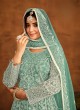 7203 Sea-Green Net Embroidered Semi-Stitched Anarkali Suit 7203 Sea-Green Net Embroidered Semi-Stitched Anarkali Suit