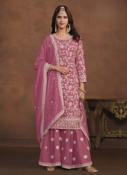 Vol-174 By Dani Creations 7401 To 7404 Series Palazzo  Suit Collection