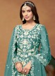 8803 Sea-Green Organza Embroidered Semi-Stitched Salwar Kameez 8803 Sea-Green Organza Embroidered Semi-Stitched Salwar Kameez