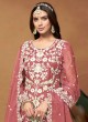 8804 Peach Organza Embroidered Semi-Stitched Salwar Kameez 8804 Peach Organza Embroidered Semi-Stitched Salwar Kameez