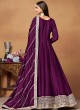 8903 Magenta Art Silk Embroidered Semi-Stitched Anarkali Suit 8903 Magenta Art Silk Embroidered Semi-Stitched Anarkali Suit