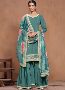 Vol-197 By Dani Creations 9702 To 9704 Series Sharara Suits Collection