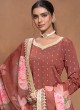 9704 Teal Peach Roman Silk Embroidered Semi-Stitched Sharara Suit 9704 Teal Peach Roman Silk Embroidered Semi-Stitched Sharara Suit