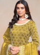 20301 Mustard Gold Crush Embroidered Semi-Stitched Palazzo Suit 20301 Mustard Gold Crush Embroidered Semi-Stitched Palazzo Suit