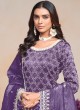 20302 Purple Gold Crush Embroidered Semi-Stitched Palazzo Suit 20302 Purple Gold Crush Embroidered Semi-Stitched Palazzo Suit