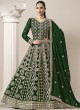 206A Green Faux Georgette Embroidered Semi-Stitched Anarkali Suit 206A Green Faux Georgette Embroidered Semi-Stitched Anarkali Suit