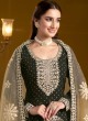 207A Black Chanderi Butti Embroidered Semi-Stitched Anarkali Suit 207A Black Chanderi Butti Embroidered Semi-Stitched Anarkali Suit