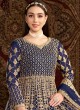 210F Royal Blue Net Embroidered Semi-Stitched Anarkali Suit 210F Royal Blue Net Embroidered Semi-Stitched Anarkali Suit