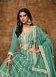 214C Sea Green Dolla Silk Embroidered Semi-Stitched Anarkali Suit 214C Sea Green Dolla Silk Embroidered Semi-Stitched Anarkali Suit