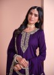 216A Purple Art Silk Embroidered Semi-Stitched Sharara Suit 216A Purple Art Silk Embroidered Semi-Stitched Sharara Suit