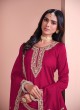 216B Rani Pink Art Silk Embroidered Semi-Stitched Sharara Suit 216B Rani Pink Art Silk Embroidered Semi-Stitched Sharara Suit