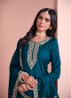 216D Teal Green Art Silk Embroidered Semi-Stitched Sharara Suit 216D Teal Green Art Silk Embroidered Semi-Stitched Sharara Suit
