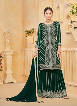 Vol-219 By Dani Creations 219A To 219D Series Sharara Suits Collection