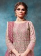 96001 Light Baby Pink Embroidered Semi-Stitched Anarkali Suit 96001 Light Baby Pink Embroidered Semi-Stitched Anarkali Suit