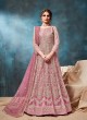 96001 Light Baby Pink Embroidered Semi-Stitched Anarkali Suit 96001 Light Baby Pink Embroidered Semi-Stitched Anarkali Suit
