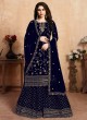 Embroidered Blue Wedding Palazzo Suit Aanaya Vol 104 Dani Creation 403 Embroidered Blue Wedding Palazzo Suit Aanaya Vol 104 Dani Creation 403