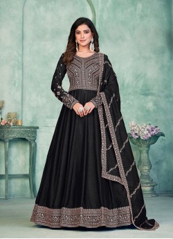 Anjuba Vol-18 by Dani 10181 to 10184 Series Anarkali Suits