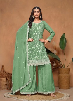 Anjuba Vol-34 By Dani 10341 To 10344 Series Palazzo Suits