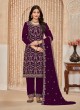 Wine Palazzo With Faux Georgette Fabric And Semi-Stitched Design Anjubaa Vol-36 10362 Wine Palazzo With Faux Georgette Fabric And Semi-Stitched Design Anjubaa Vol-36 10362