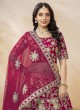Rani Pink Art Silk Semi-Stitched Lehenga Mehvish Vol-01 & 104 Rani Pink Art Silk Semi-Stitched Lehenga Mehvish Vol-01 & 104