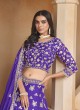 Purple Organza semi-stitched Lehenga Mehvish Vol-02 202 Purple Organza semi-stitched Lehenga Mehvish Vol-02 202