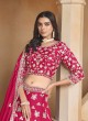 Ranipink Organza semi-stitched Lehenga Mehvish Vol-02 204 Ranipink Organza semi-stitched Lehenga Mehvish Vol-02 204