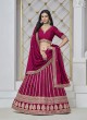 Rani Pink Art Silk semi-stitched Lehenga Mehvish Vol-03 304