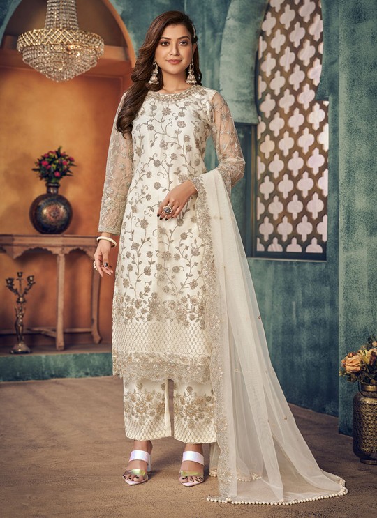 White Embroidery Semi Stitched Salwaar Kameez Twisha 2411 White Embroidery Semi Stitched Salwaar Kameez Twisha 2411