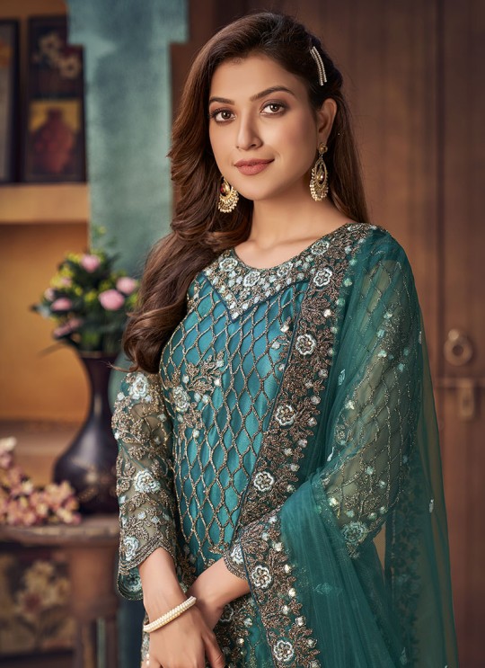 Green Embroidery Semi Stitched Salwaar Kameez Twisha 2413 Green Embroidery Semi Stitched Salwaar Kameez Twisha 2413