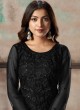Black Net Embroidered Party Wear Straight Cut Suit Vaani Vol 1 By Dani Creation 11