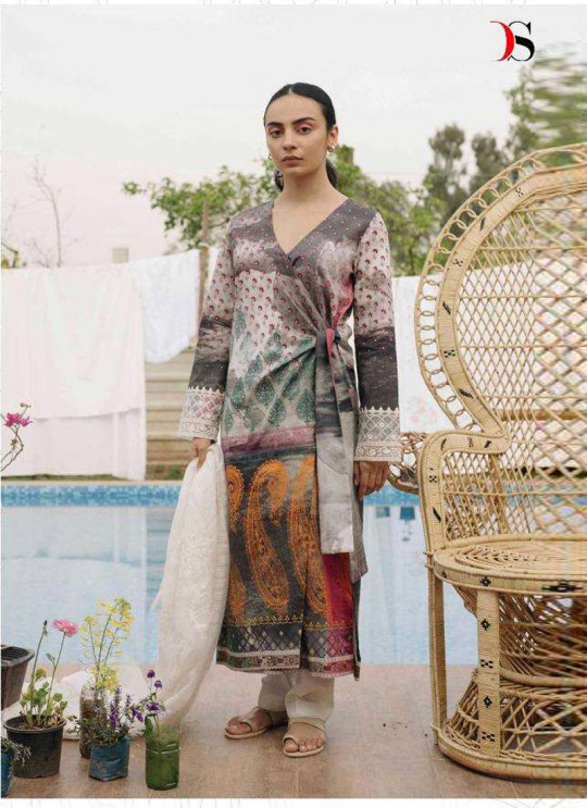 Coco By Deepsy Multicolor Pure Cotton Eid Wear Pakistani Suit 37
