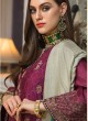 Wine Georgette Zari Embroidered Designer Pakistani Suits Gulbano Vol 10 800402 By Deepsy SC/015097