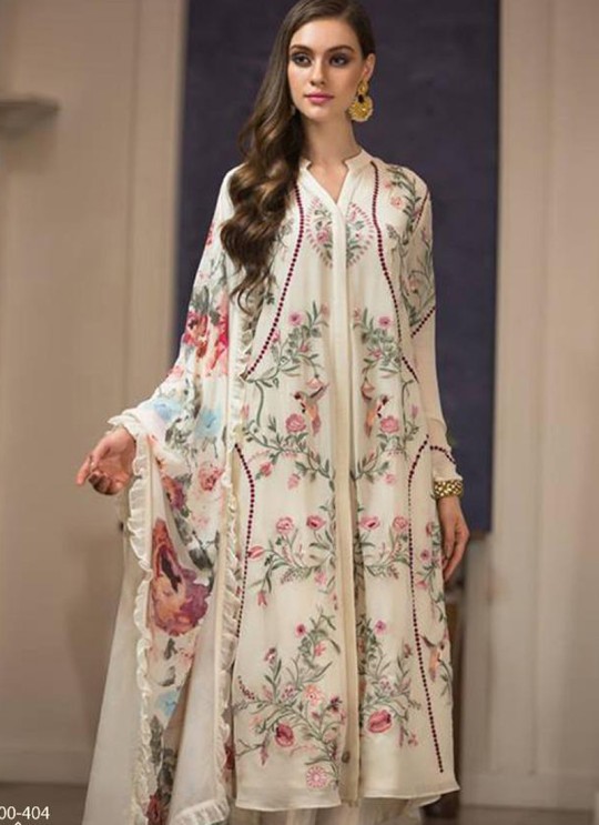 Off White Georgette Zari Embroidered Designer Pakistani Suits Gulbano Vol 10 800404 By Deepsy SC/015097 Off White Georgette Zari Embroidered Designer Pakistani Suits Gulbano Vol 10 800404 By Deepsy SC/015097