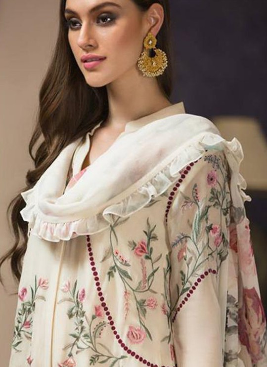 Off White Georgette Zari Embroidered Designer Pakistani Suits Gulbano Vol 10 800404 By Deepsy SC/015097 Off White Georgette Zari Embroidered Designer Pakistani Suits Gulbano Vol 10 800404 By Deepsy SC/015097