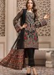 Black Georgette Embroidered Designer Party Wear Pakistani Suits Jazmin 900407 By Deepsy SC/015523