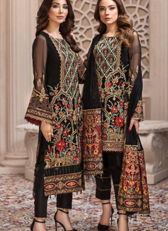 Black Georgette Embroidered Designer Party Wear Pakistani Suits Jazmin 900407 By Deepsy SC/015523 Black Georgette Embroidered Designer Party Wear Pakistani Suits Jazmin 900407 By Deepsy SC/015523