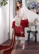 Designer White Cotton Pakistani Suit Muzlin Premium 023 By Deepsy SC/015804