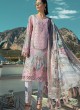 Pink Pure Cotton Embroidered Summer Wear Pakistani Suits Maria B Lawn Vol 19 700805 By Deepsy SC/014207
